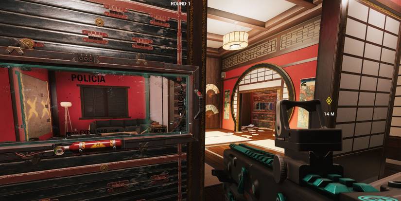 Rainbow Six Siege Skyscraper Map Defense - Tea Room