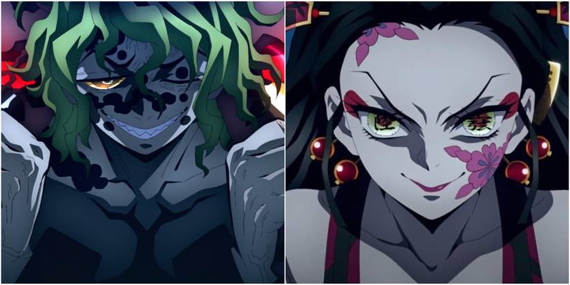 Demon SLayer Entertainment District Season 2 Daki and Gyutaro