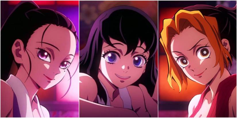 Demon SLayer Entertainment District Season 2 Hina, Suma and Makio