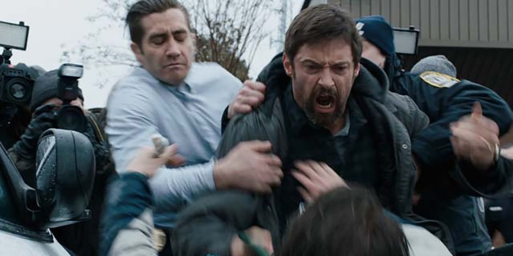 Hugh Jackman & Jake Gyllenhaal In Prisoners