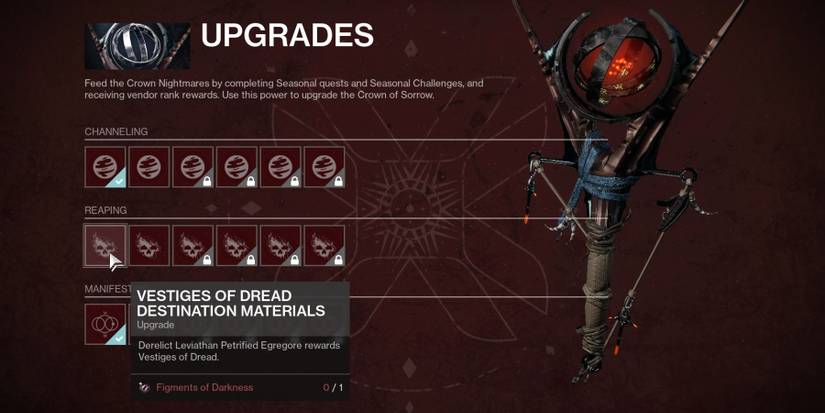 Destiny 2 Crown Upgrades
