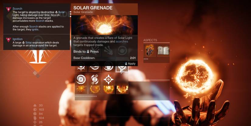 Destiny 2 Solar Grande