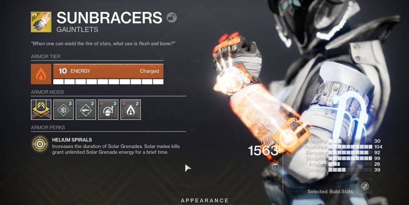 Destiny 2 Sunbracers