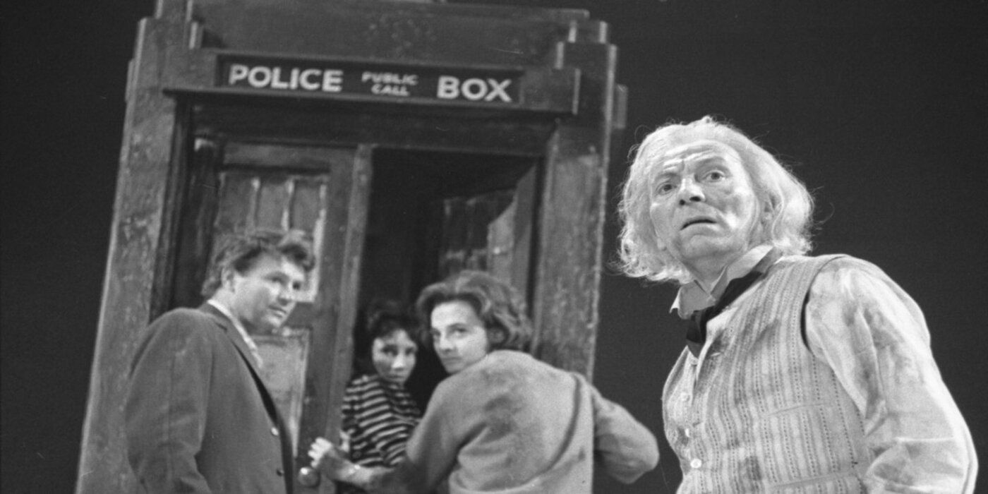 Doctor Who Hartnell TARDIS Unearthly Child 
