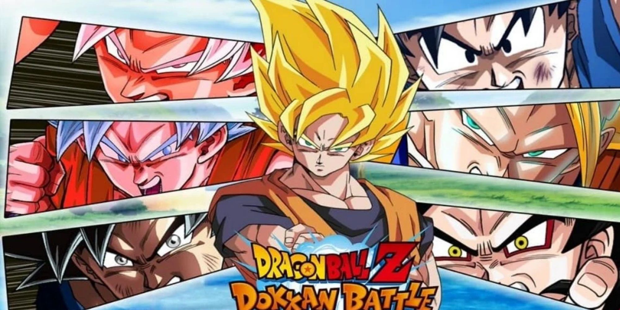 Dokkan Battle - Many Characters together