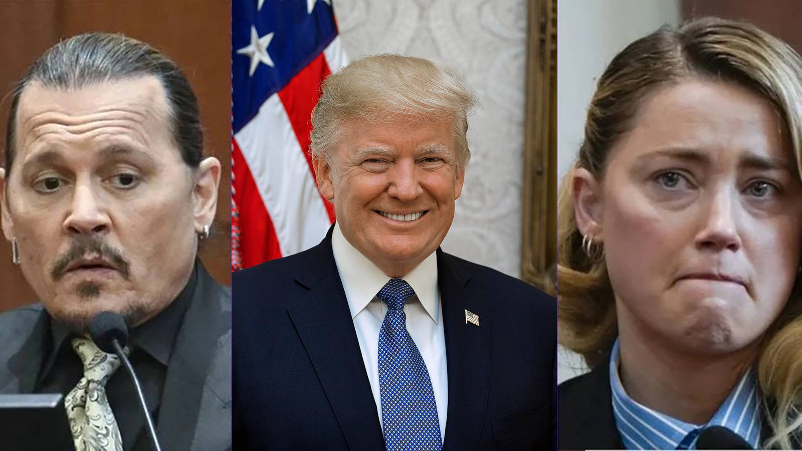 Donald Trump Amber Heard Johnny Depp