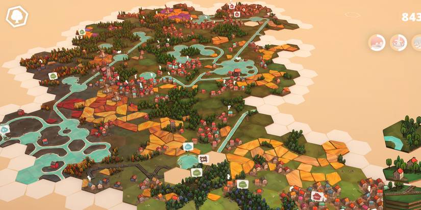 Dorfromantik - Expanding the town