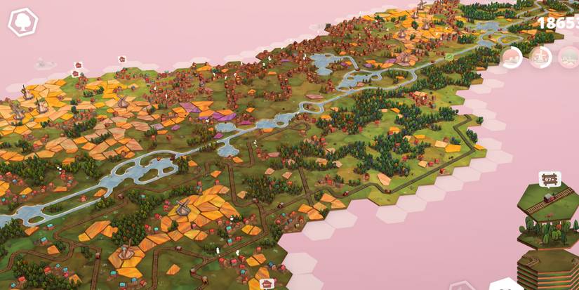 Dorfromantik - Going Outward When Expanding