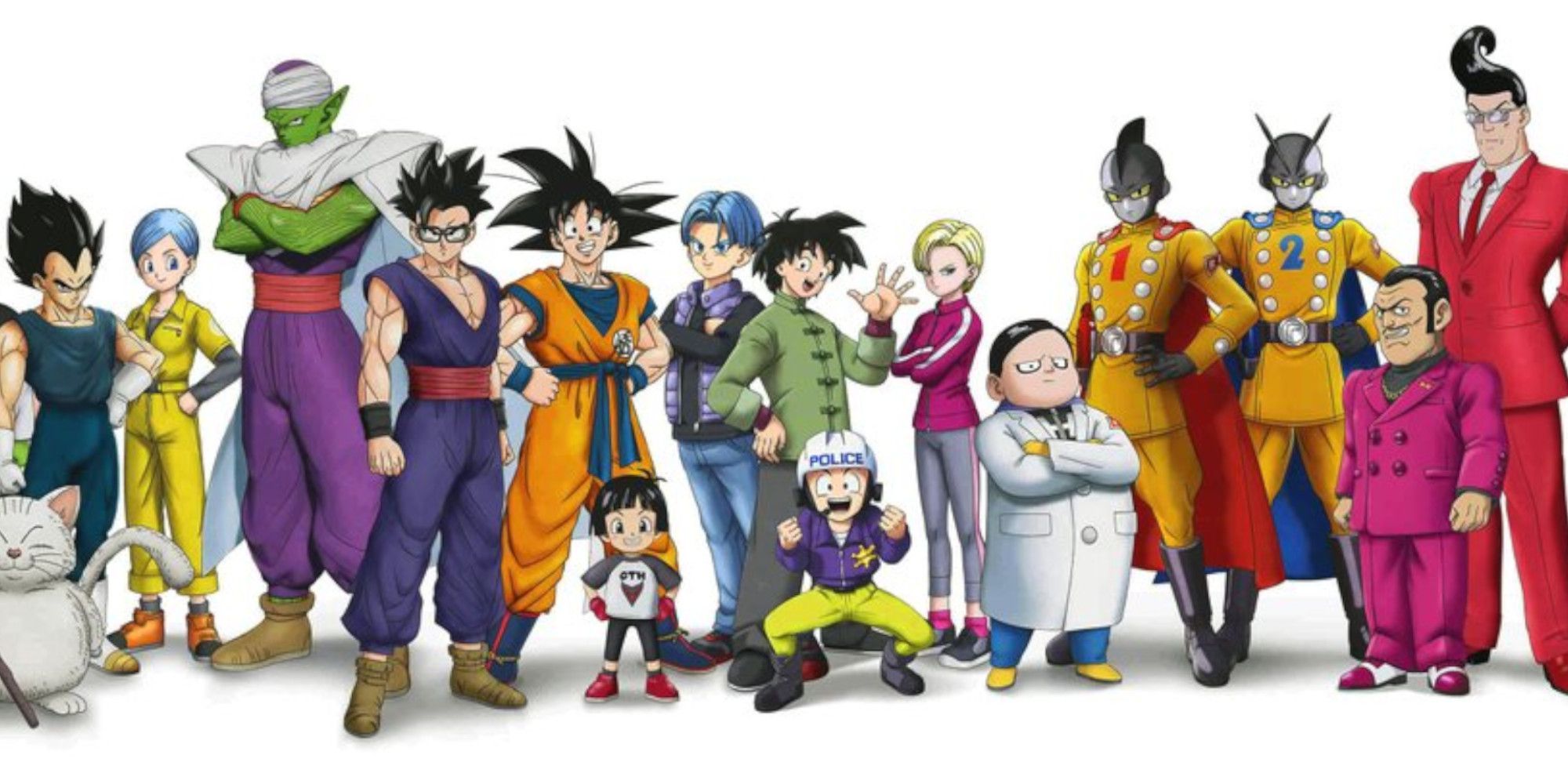 Dragon Ball Super: Super Hero Новые персонажи и дизайны персонажей