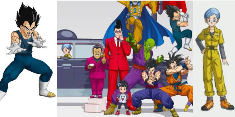 Dragon Ball Super: Super Hero Vegeta and Bulma's New Look