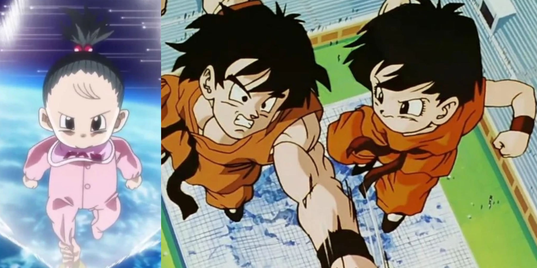 Dragon Ball Z Pan and Goten