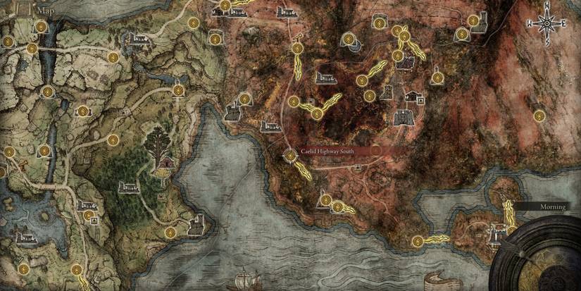 Elden Ring Caelid Highway South Waypoint