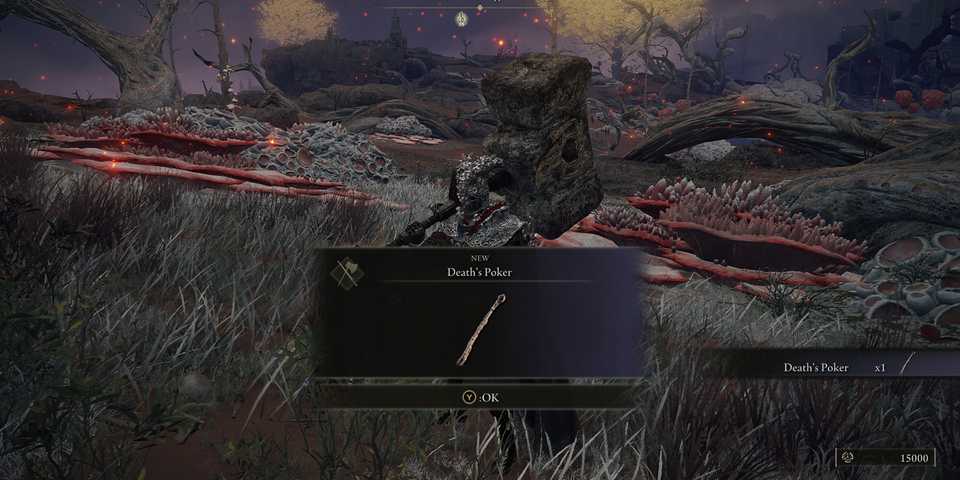 Elden Ring Death's Poker Pickup