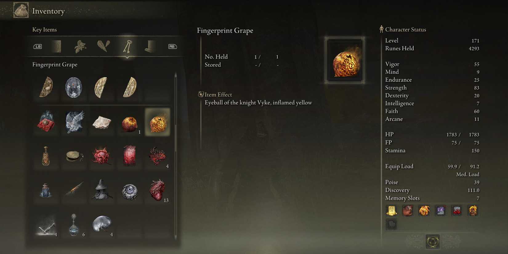 Elden Ring Fingerprint Grape