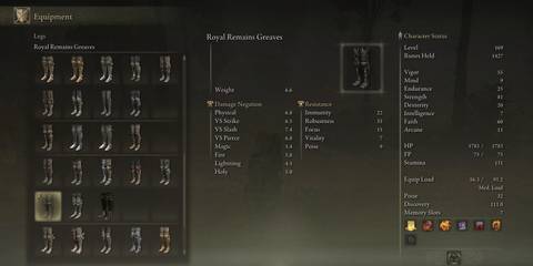 Elden Ring Royal Remains Boots