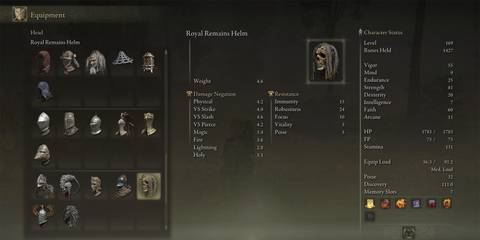 Elden Ring Royal Remains Helm