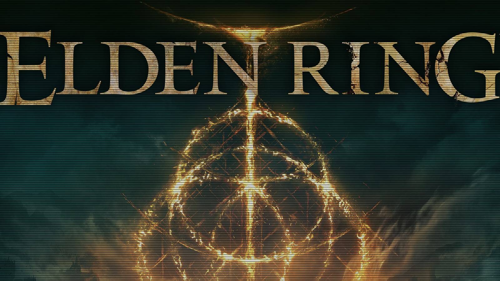 Elden Ring retro scan lines