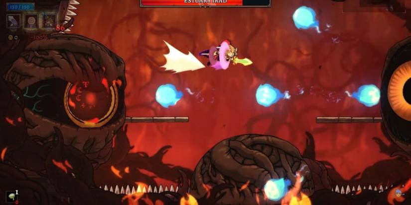 Estuary Irad Phase One fight from Rogue Legacy 2