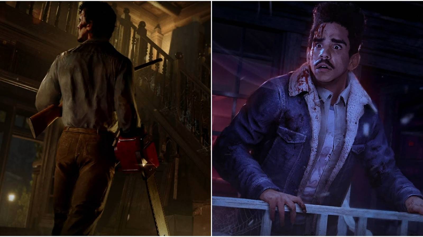 Evil Dead The Game Ash And Pablo In Still Cutscenes