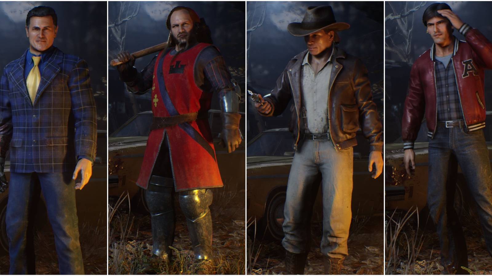 Evil Dead The Game Best Party Collage Ash Ed Henry And Ash