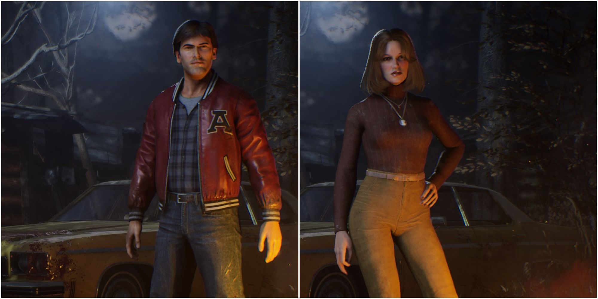 Evil Dead The Game Best Supports Collage Ash And Cheryl