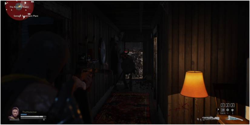 Evil Dead The Game Fifth Mission Getting A Headshot Against A Horned Minion