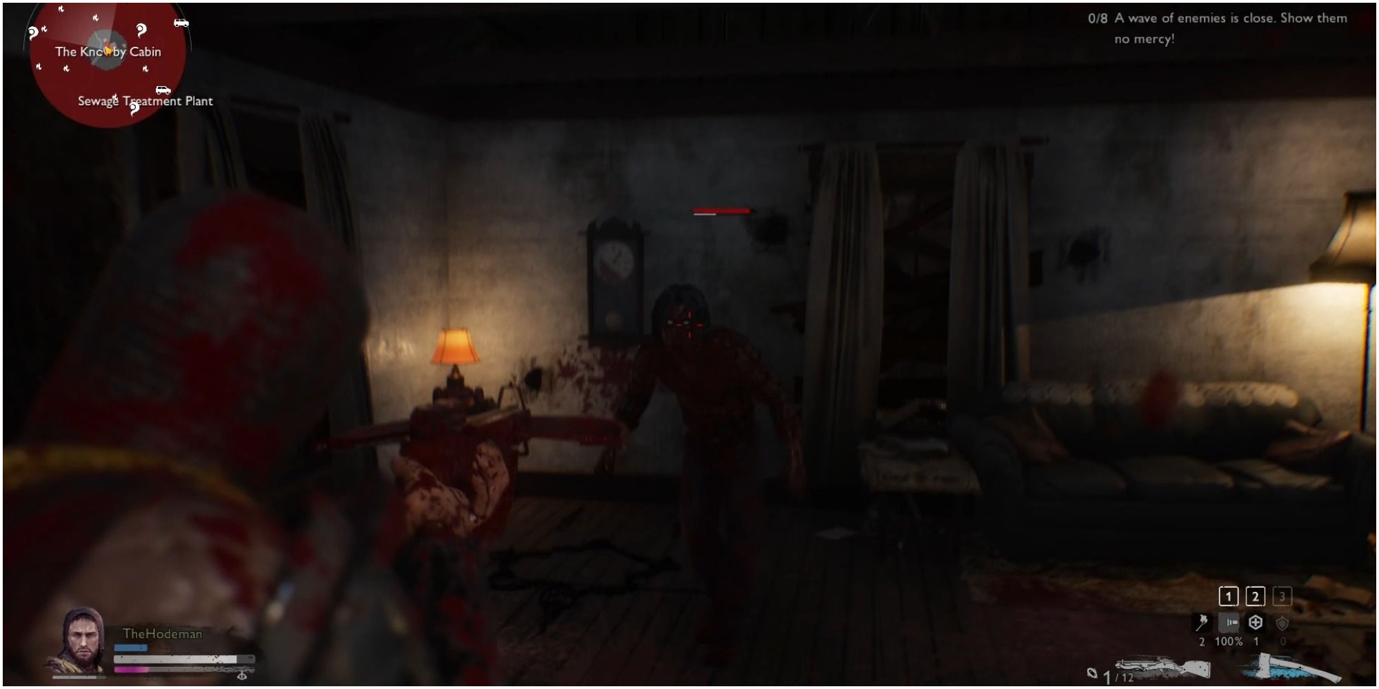 Evil Dead The Game Fifth Mission Getting A Headshot Against Deadite Scotty