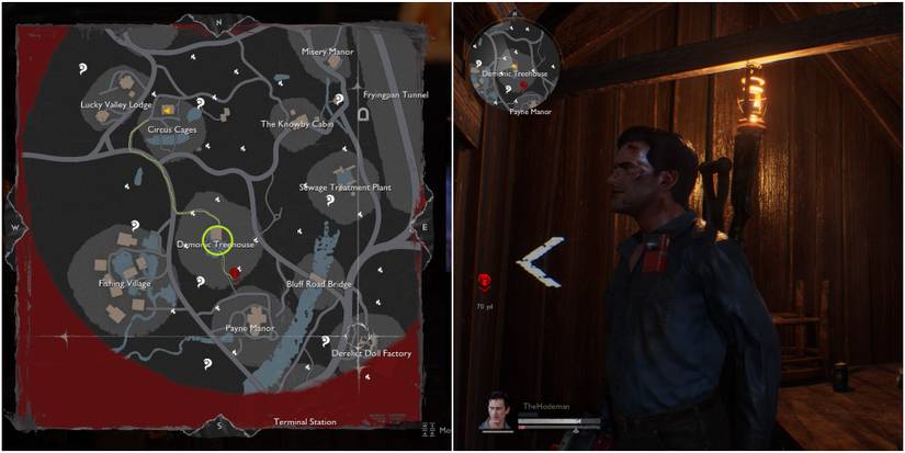 Evil Dead The Game First Mission Path To Linda's Body And Treehouse