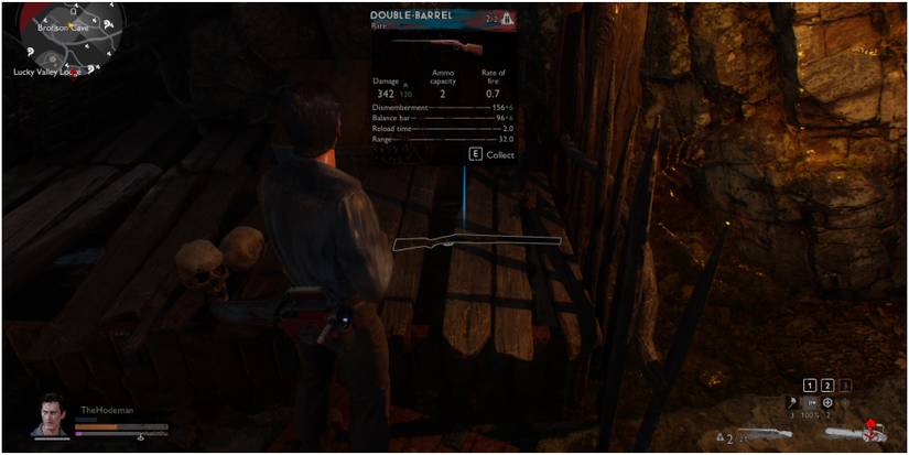 Evil Dead The Game First Mission Rare Shotgun In The Cave