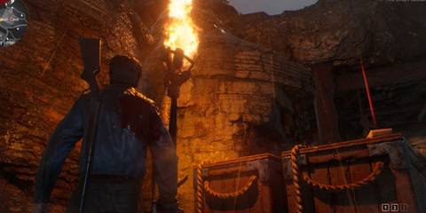 Evil Dead The Game First Mission Torch By Cave Entrance cropped