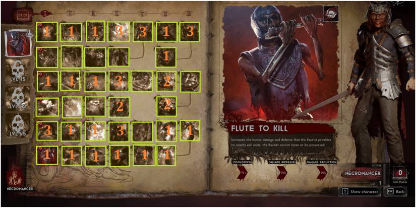 Evil Dead The Game Ideal Necromancer Skill Tree