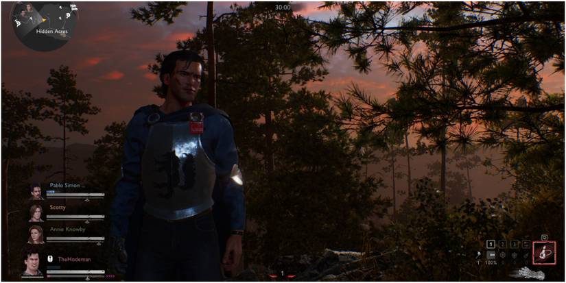 Evil Dead The Game Playing As Ash Williams (Army Of Darkness) In Multiplayer