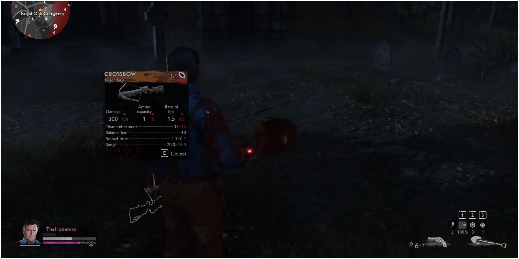 Evil Dead The Game Second Mission Looting The Legendary Crossbow