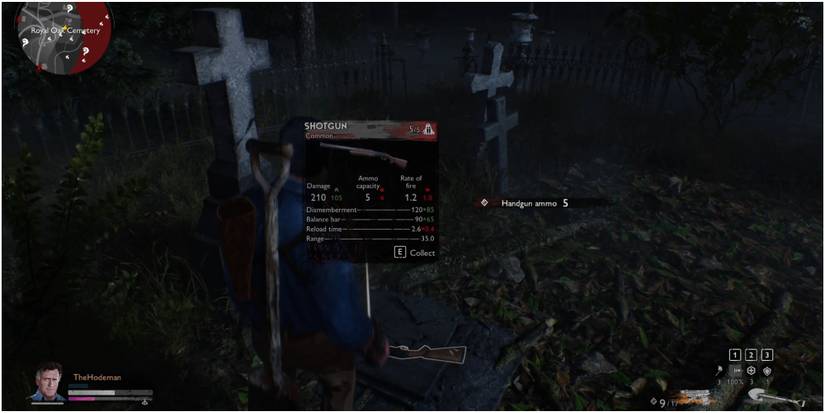 Evil Dead The Game Second Mission Picking Up A Common Shotgun