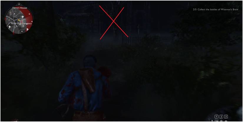 Evil Dead The Game Second Mission Second Tree That Attacks If Ash Gets Too Close