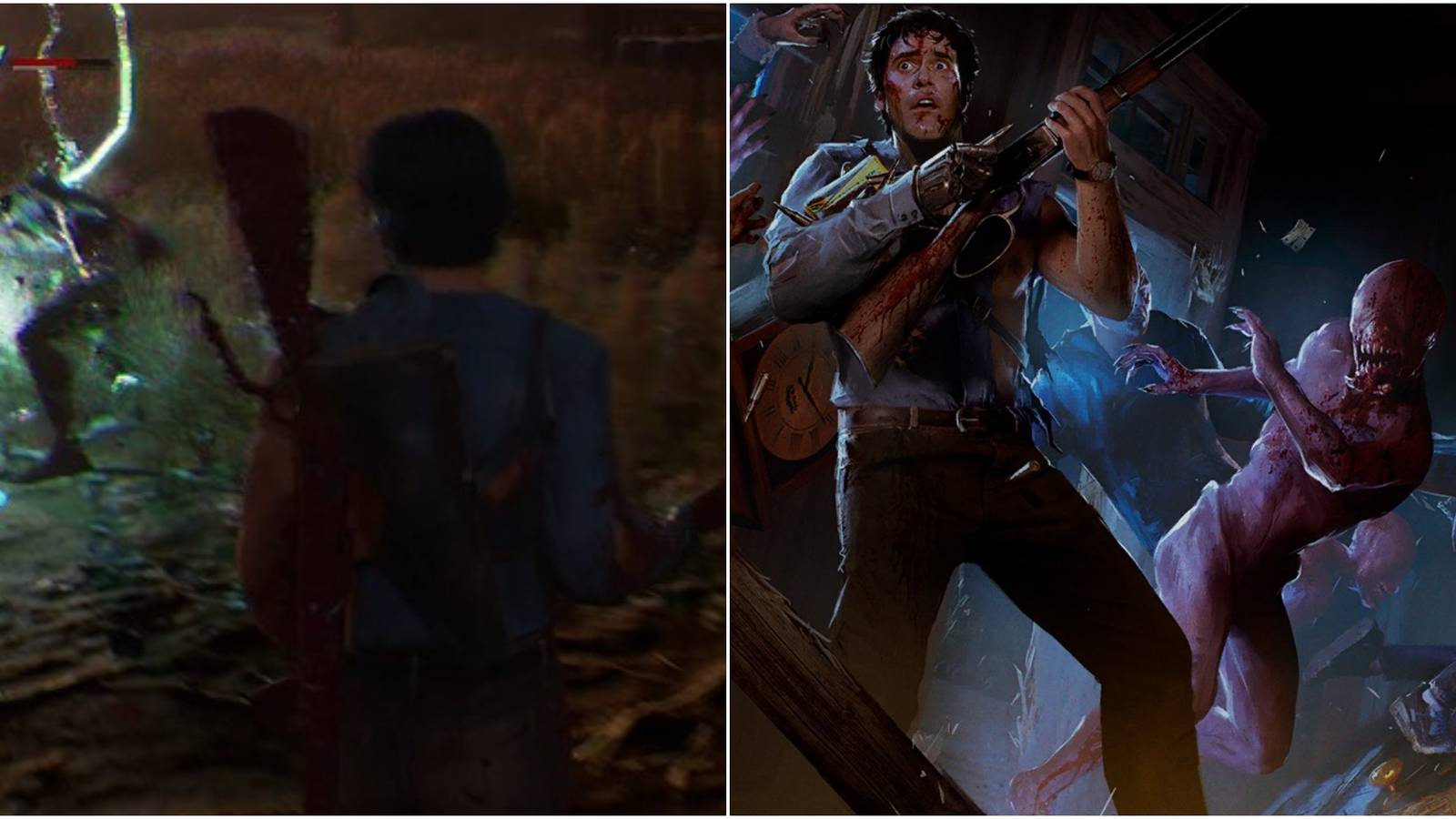 Evil Dead The Game Third Mission Collage Art And First Boss