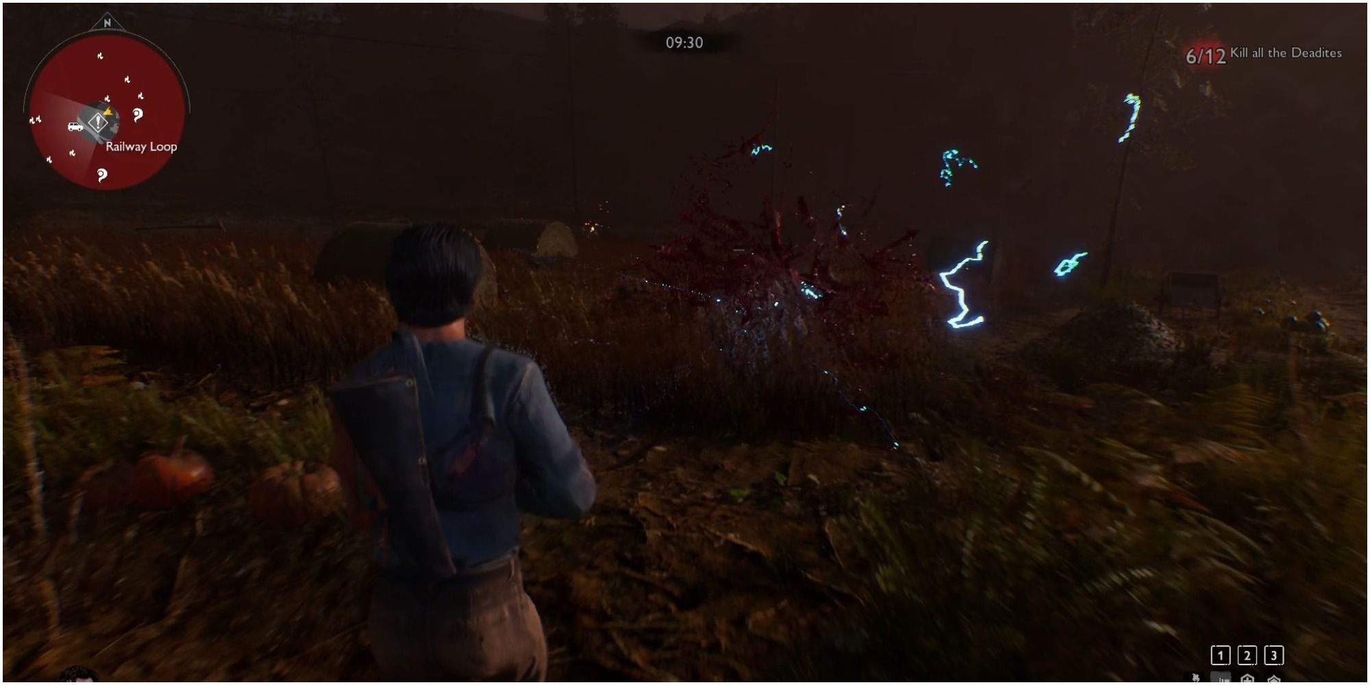 Evil Dead The Game Third Mission Deadite Exploding After A Headshot