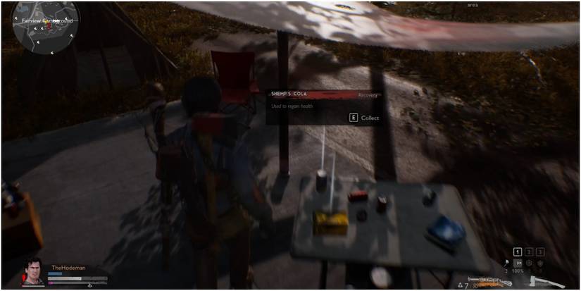 Evil Dead The Game Third Mission Picking Up A Shemp's Cola At The Final Area