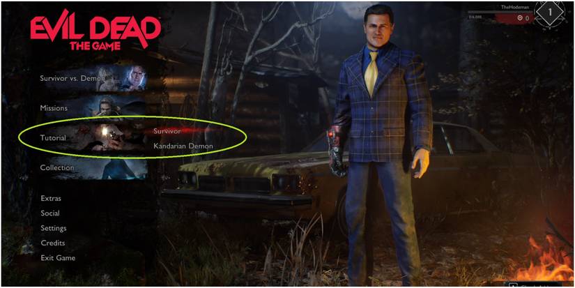 Evil Dead The Game Where To Find The Tutorial Games