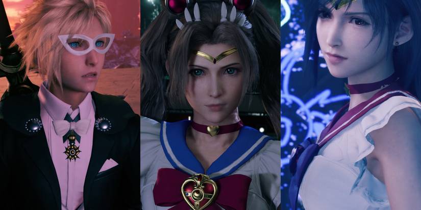 FF7 Sailor Moon Outfits Mod Cropped