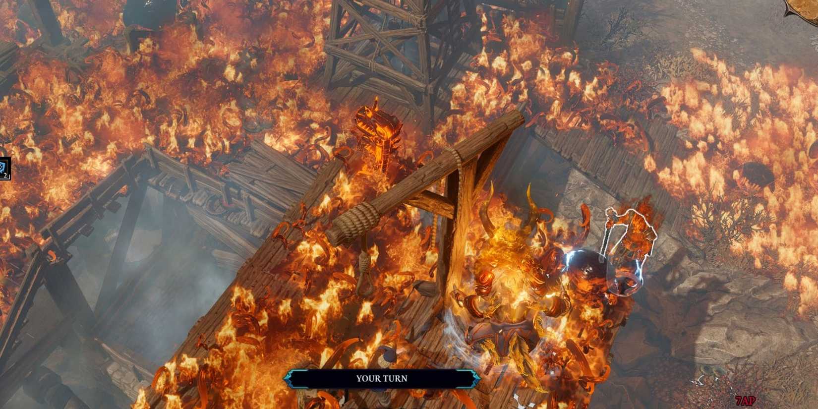 FIghting an opponent in Divinity Original Sin 2