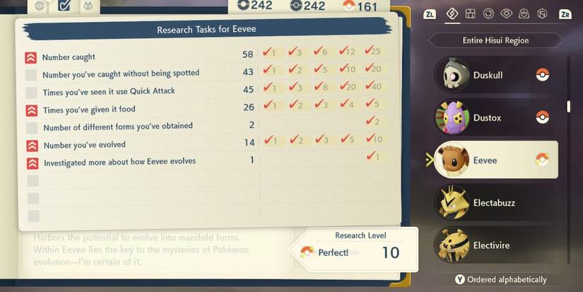 pokemon legends arceus eevee