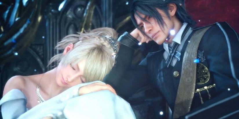 Final Fantasy 15: Lunafreya and Noctis ending