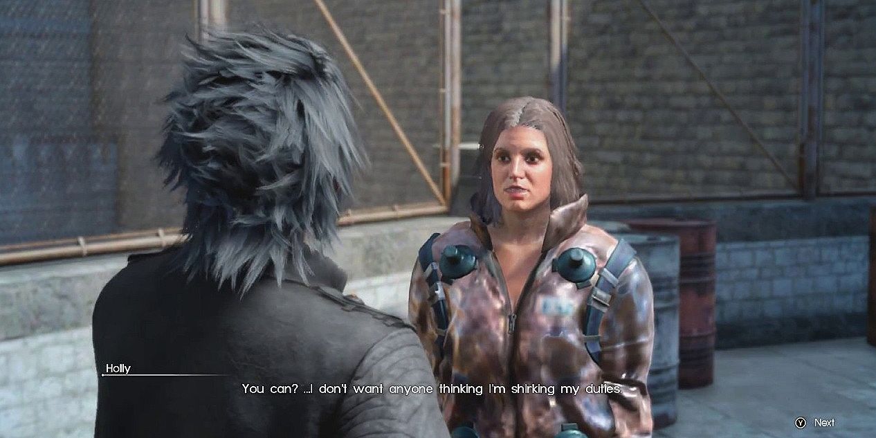 Final Fantasy 15: Noctis and Holly, Holly's Side Quest