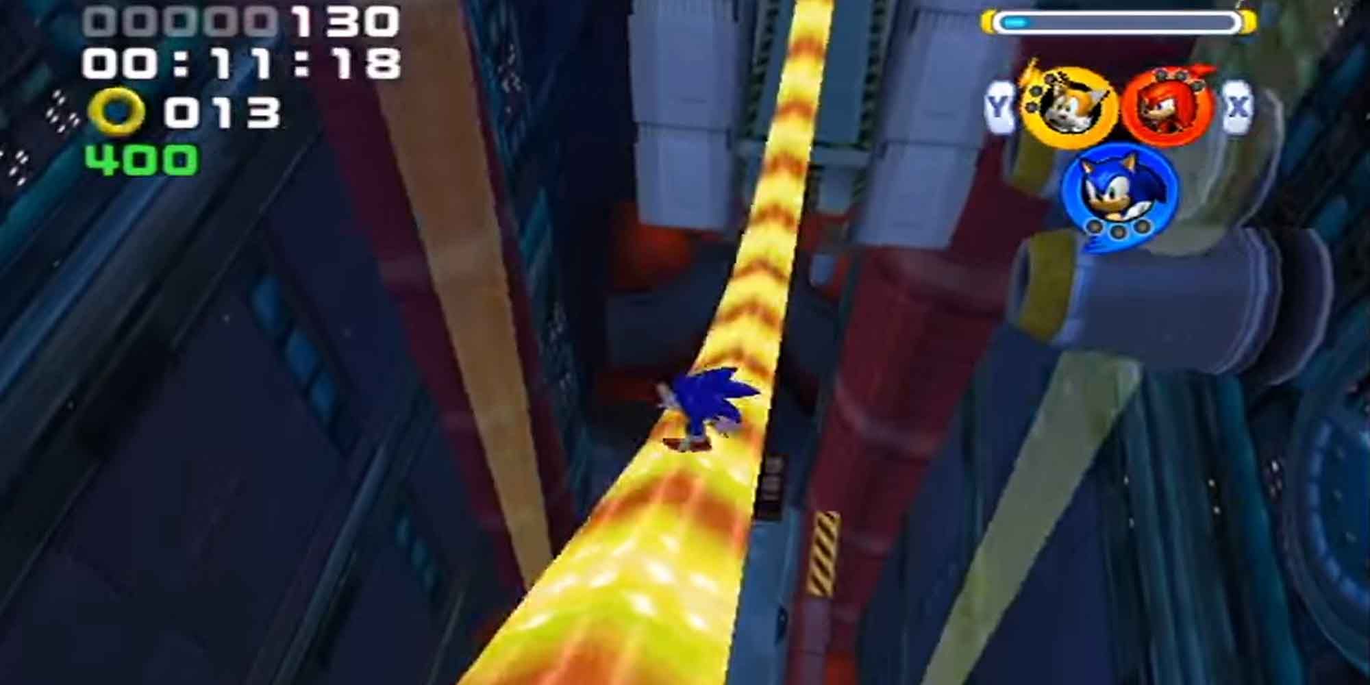 The Final Fortress level in Sonic Heroes