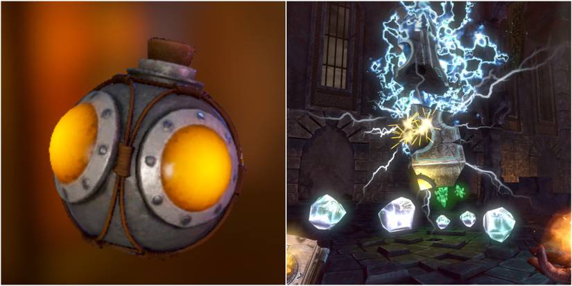 Firestorm Grenade weapon in Ziggurat 2