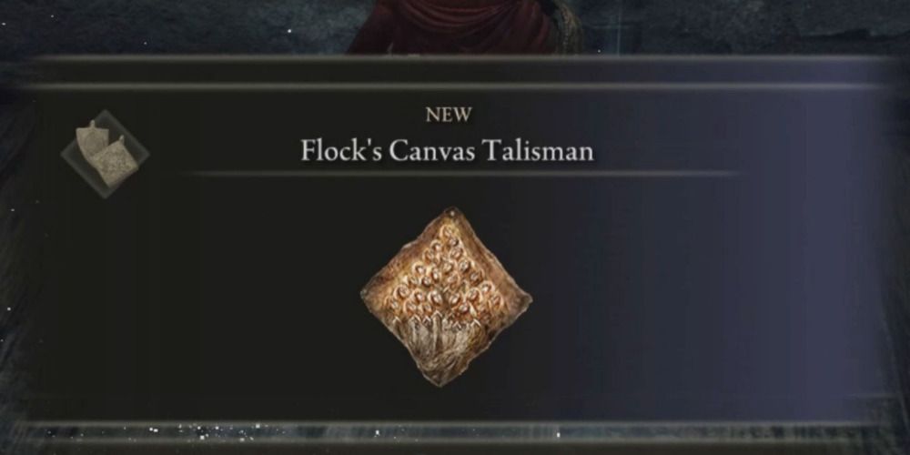 Icon of the Flock's Canvas Talisman in Elden Ring.