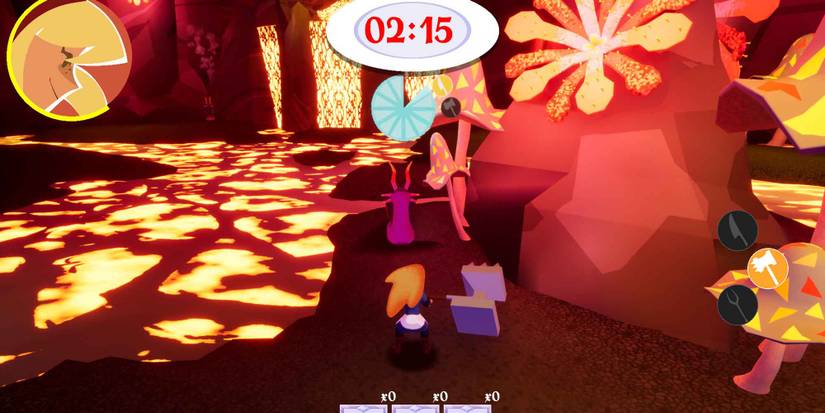 Hunting for ingredients in Four Course Dungeon