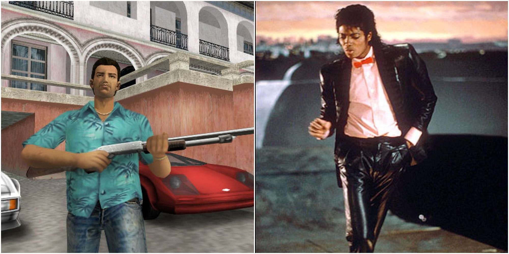 Tommy Vercetti from Grand Theft Auto Vice & Michael Jackson Billie Jean