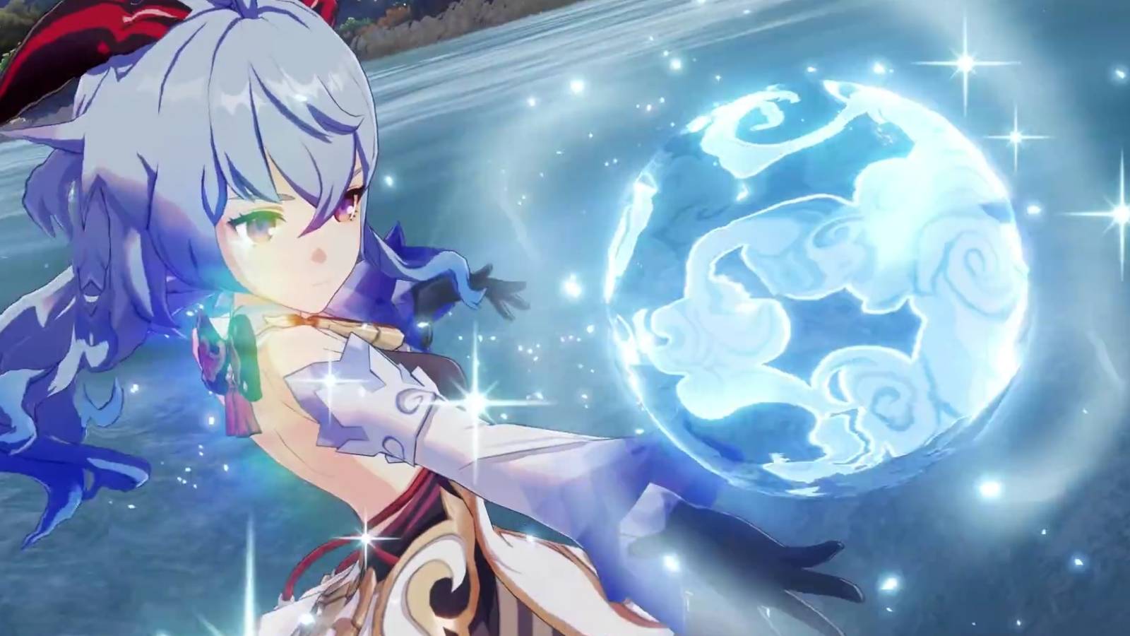 Ganyus-Burst-animation-in-genshin-impact-1